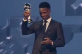 Futebol: Vini Jr é eleito o melhor jogador do mundo no Fifa The Best de 2024