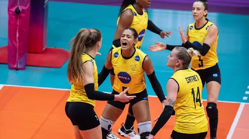 Vôlei: Praia Clube atropela Red Rockets no Mundial de Clubes