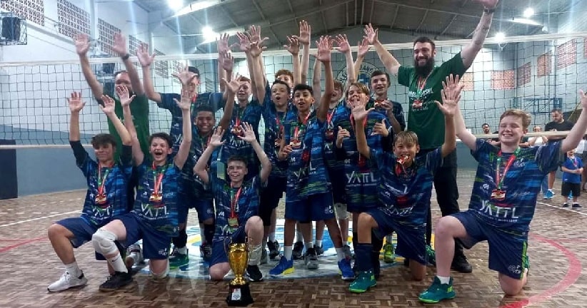 Vôlei: Jaraguá do Sul conquista o Campeonato Catarinense sub-14