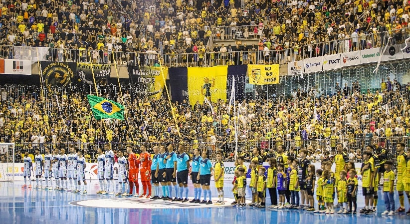 Futsal: Jaraguá tem cinco concorrentes à seleção da LNF