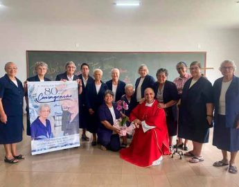 Contemporânea de Madre Paulina completa 80 anos de vida religiosa