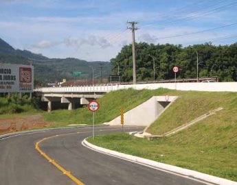 Passagem inferior junto a Ponte do Portal exigirá muita atenção