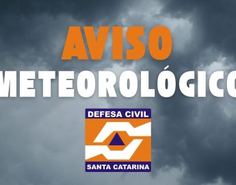 ATENÇÃO: Chuva forte e temporais atingem Santa Catarina nesta segunda-feira