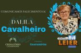 Plano Leier e a Funerária Guaramirim informam o falecimento de Dalila Cavalheiro