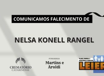 Plano Leier e a Funerária Martins e Aroldi comunicam o falecimento de Nelsa Konell Rangel