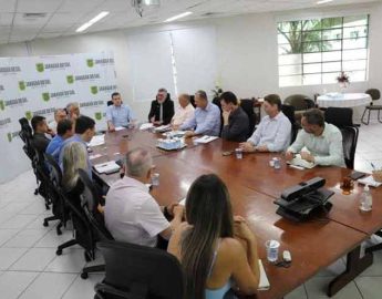 Prefeito Jair Franzner faz primeira reunião de trabalho com o secretariado