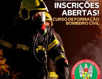 Schroeder abre inscrições para o Curso de Bombeiro Civil 2025 