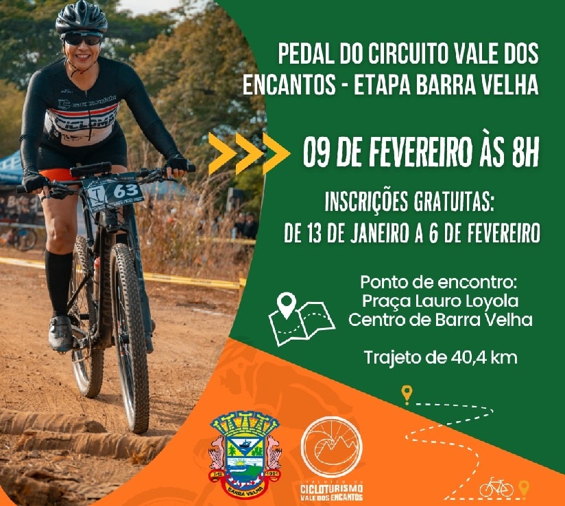 Ciclismo: Barra Velha sediará primeiro Pedal Vale dos Encantos de 2025