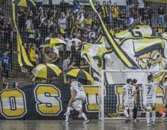 Futsal: Criciúma está confirmado no Campeonato Brasileiro de 2025