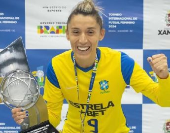 Futsal: Emilly Marcondes é eleita a melhor jogadora do mundo