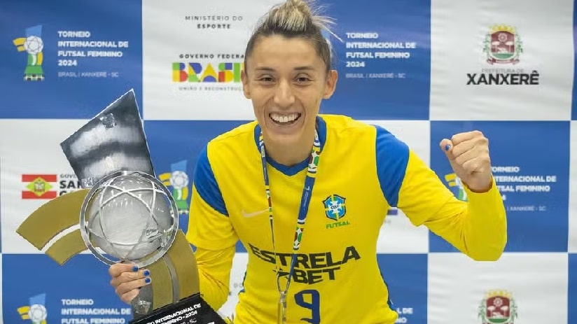 Futsal: Emilly Marcondes é eleita a melhor jogadora do mundo