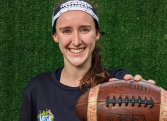 Flag Football: Atleta de Jaraguá do Sul é convocada para a Seleção Brasileira