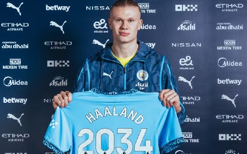 Futebol: Haaland renova contrato com o Manchester City até 2034