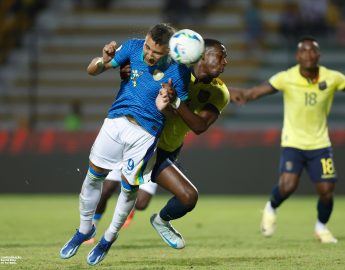 Futebol: Brasil vence Equador e se classifica para fase final do sul-americano sub-20