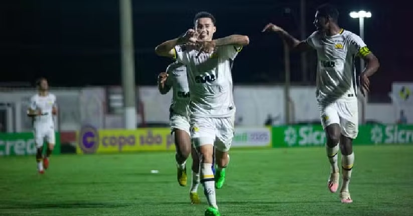 Futebol: Criciúma vence Mirassol e garante liderança do Grupo 4 na Copinha