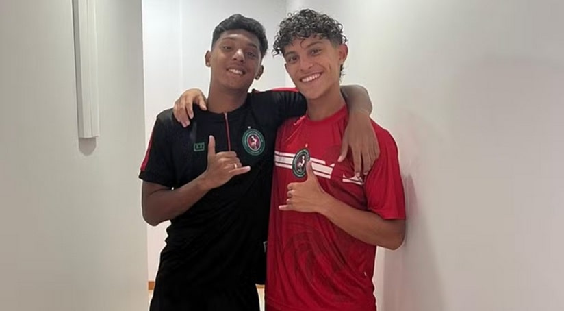 Futebol: Filhos de peixe? Irmãos se inspiram em pai, do futsal, e viram jogadores