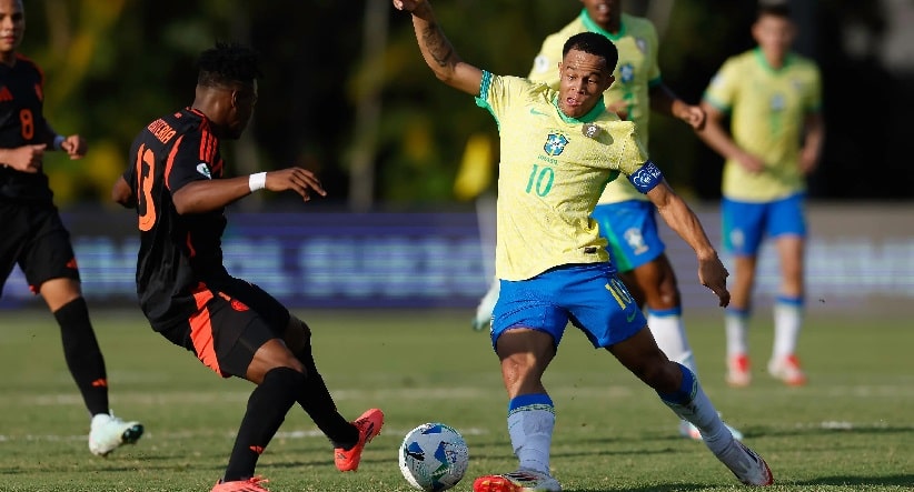 Futebol: Brasil é superado pela Colômbia e agora mira a fase final do Sul-Americano