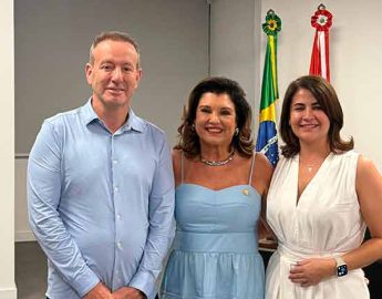 Bridaroli tem encontro com vice-governadora e entrega pedidos