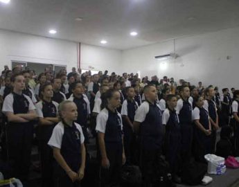 Colégio Policial Militar inicia segunda turma e já conta com 140 alunos