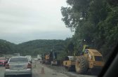 Infrasul acelera obras no trecho em duplicação da SC-108, em Guaramirim