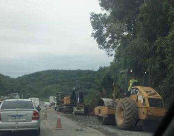 Infrasul acelera obras no trecho em duplicação da SC-108, em Guaramirim