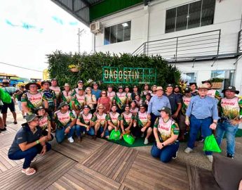 Cooperativa Juriti participou da Abertura da Colheita do Arroz em Turvo