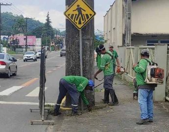 Limpeza urbana tem 668 quilômetros de extensão e 1.679 ruas em Jaraguá