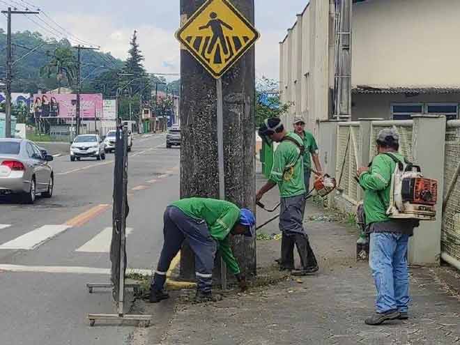 Limpeza urbana tem 668