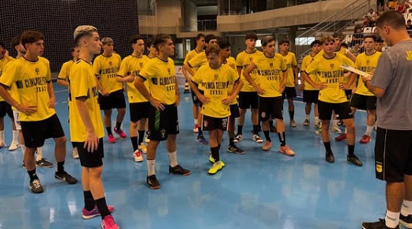 Futsal: Jaraguá define os aprovados na clínica seletiva