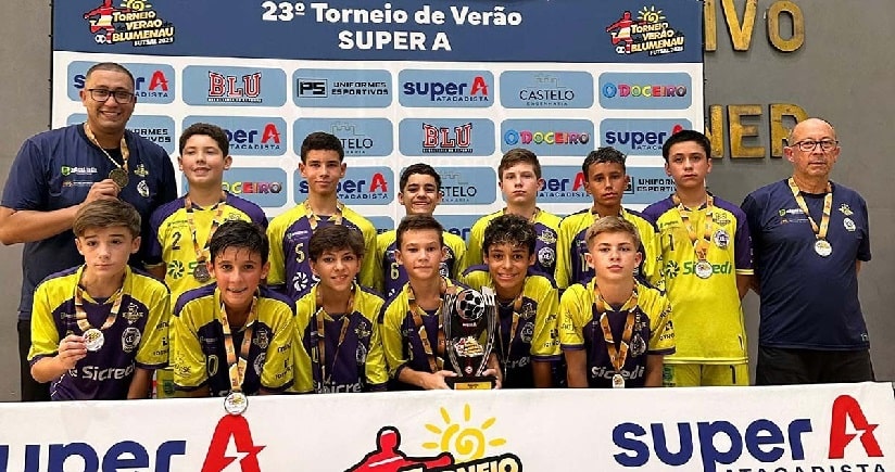 Futsal: Jaraguá do Sul é vice-campeão do Torneio de Verão