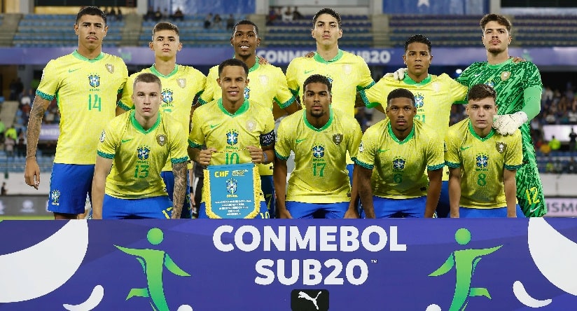 Futebol: Brasil sub-20 disputa rodada final do Sul-Americano neste domingo (16)