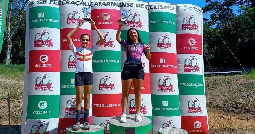 Ciclismo: Dupla de Jaraguá do Sul vai ao pódio na abertura do estadual