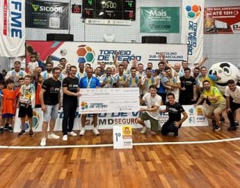 Futsal: Benedito Novo é campeão do Torneio de Verão de Indaial