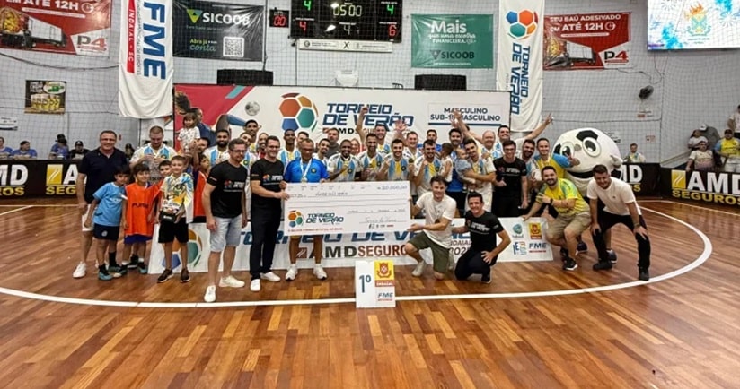 Futsal: Benedito Novo é campeão do Torneio de Verão de Indaial