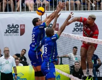 Vôlei: Joinville supera o Sesi Bauru e vai à final da Copa Brasil