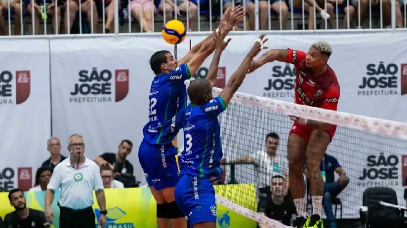 Vôlei: Joinville supera o Sesi Bauru e vai à final da Copa Brasil