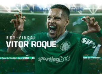 Futebol: Palmeiras anuncia o atacante Vitor Roque