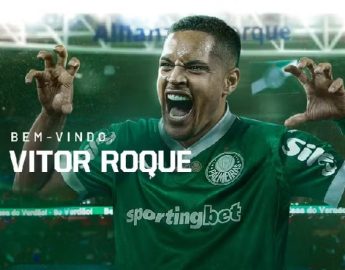 Futebol: Palmeiras anuncia o atacante Vitor Roque