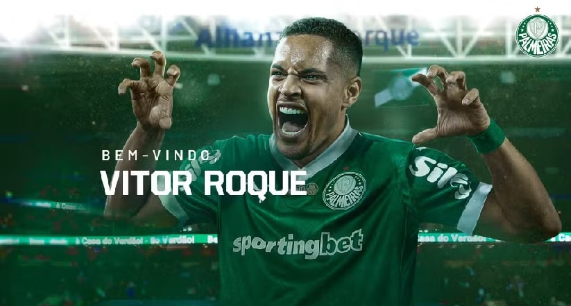 Futebol: Palmeiras anuncia o atacante Vitor Roque