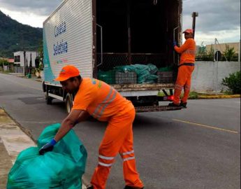 Saco Verde distribuído bimestralmente e com oito unidades