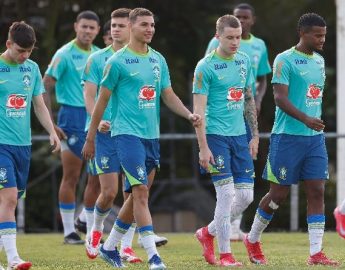 Futebol: Brasil sub-20 finaliza preparação para jogo contra Colômbia