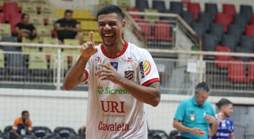 Futsal: Atlântico goleia o Apodi e garante classificação antecipada à semifinal