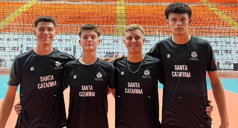 Vôlei: Jaraguaenses vão representar Santa Catarina no Brasileiro de Seleções