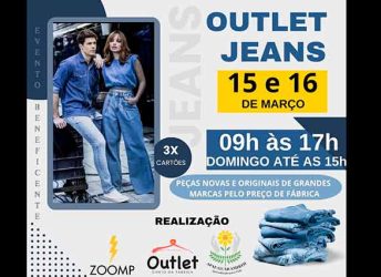 Apae realiza o Outlet Jeans no sábado e domingo em sua sede