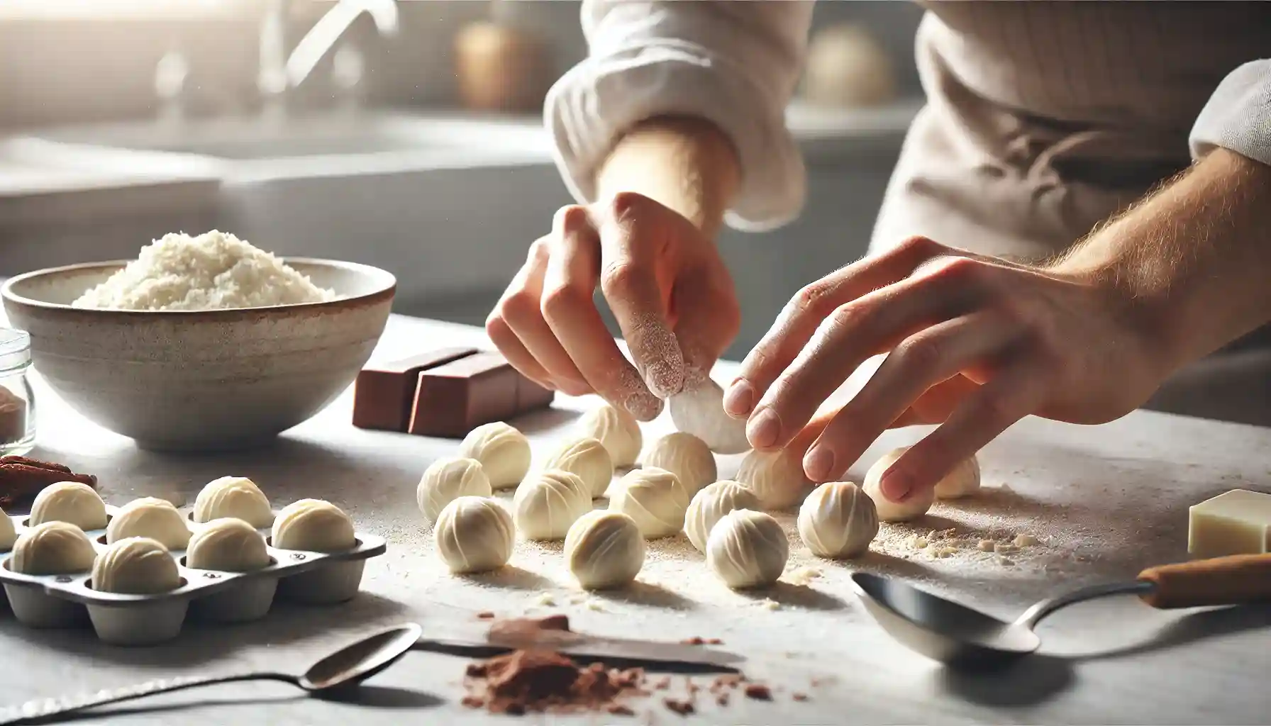 Chocolate branco como fazer trufas para presentear na Páscoa