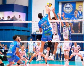 Arena Jaraguá será palco de jogo pela Superliga Masculina de Vôlei