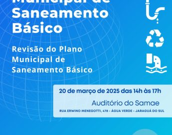 Conferência Municipal de Saneamento Básico ocorre nesta quinta-feira (20)