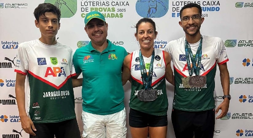 Atletismo: Jaraguaenses vão ao pódio na Copa Brasil de Meio-Fundo e Fundo