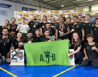 Badminton: AJB garante 30 medalhas na 1ª etapa do Catarinense