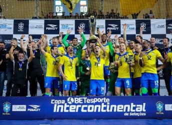 Futsal: Brasil é campeão da Copa Intercontinental